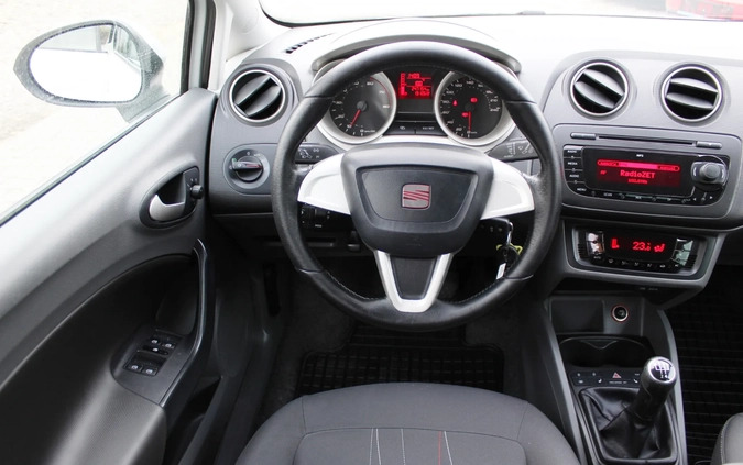 Seat Ibiza cena 20900 przebieg: 247500, rok produkcji 2012 z Bardo małe 352